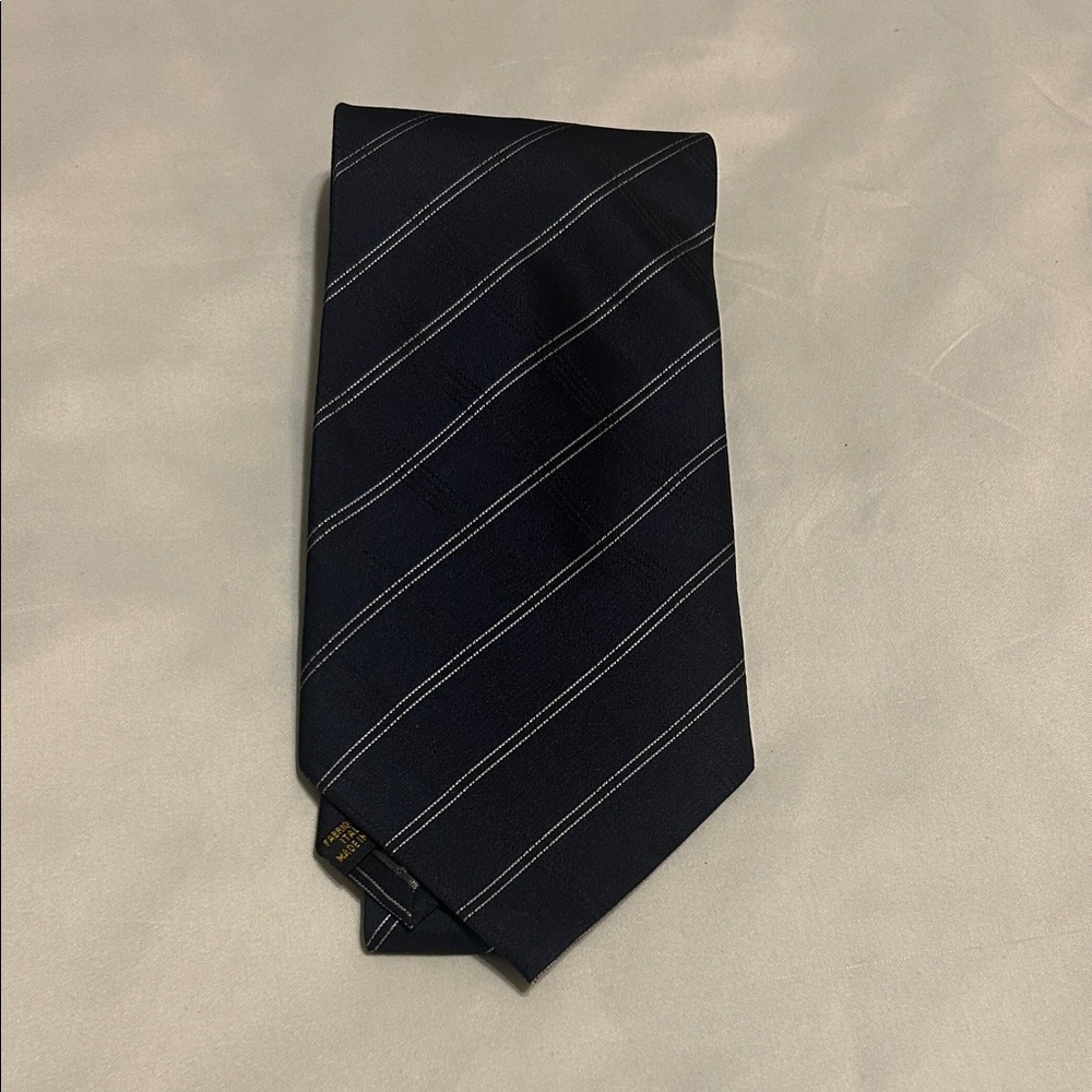 Boss Hugo Boss blue stripe tie